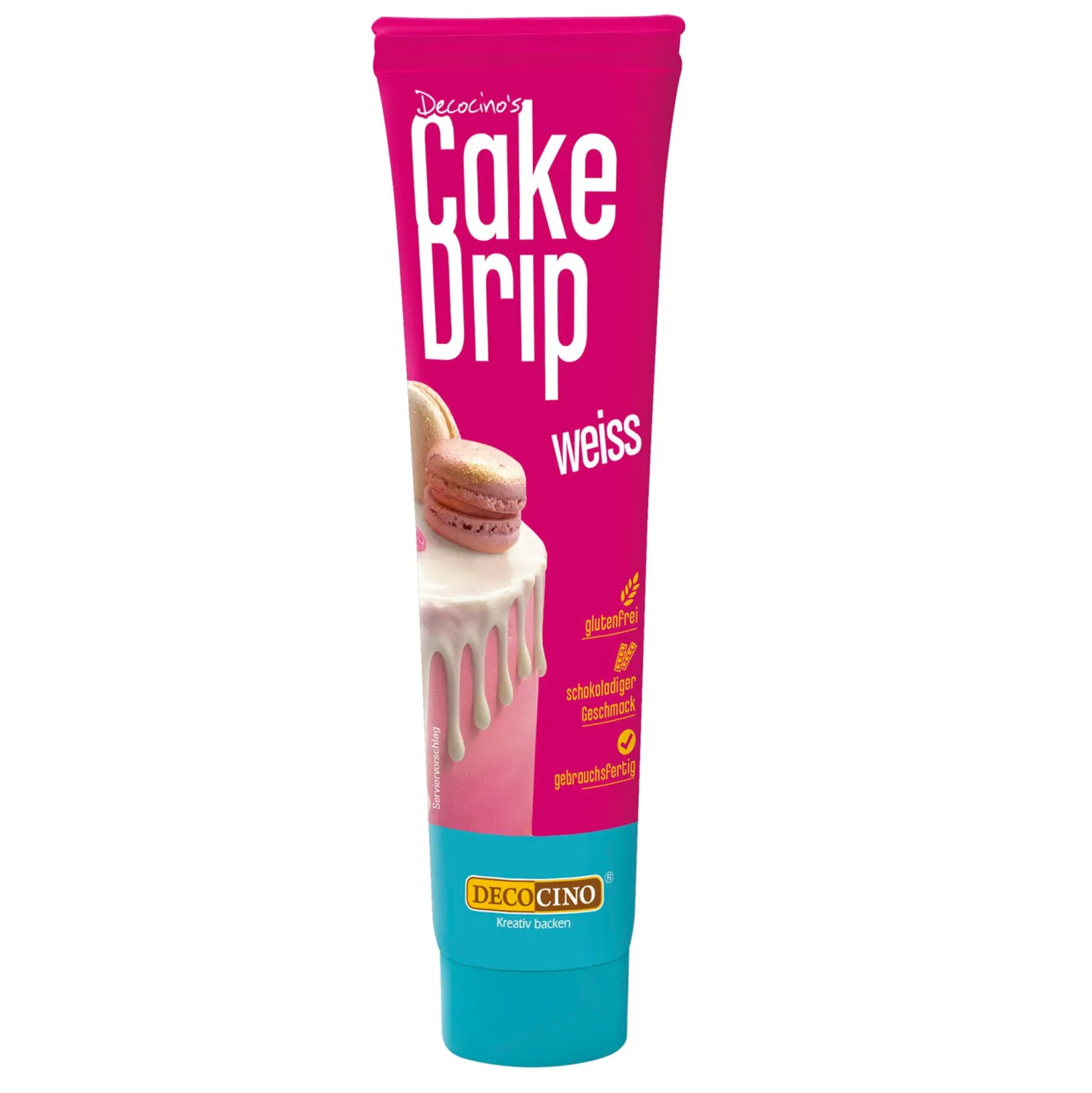 Sallys Cake Drip Weiss