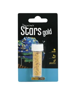 Sallys Gold Stars Streudekor