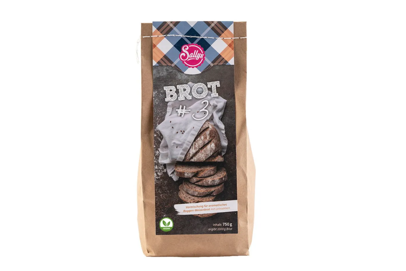 Sallys Brot #3 - Vormischung für Roggen-Weizenbrot