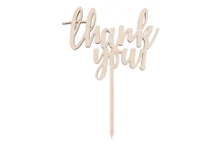 Sallys Cake Topper Sprüche - aus echtem Holz