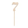 Sallys Cake Topper Zahlen - aus echtem Holz