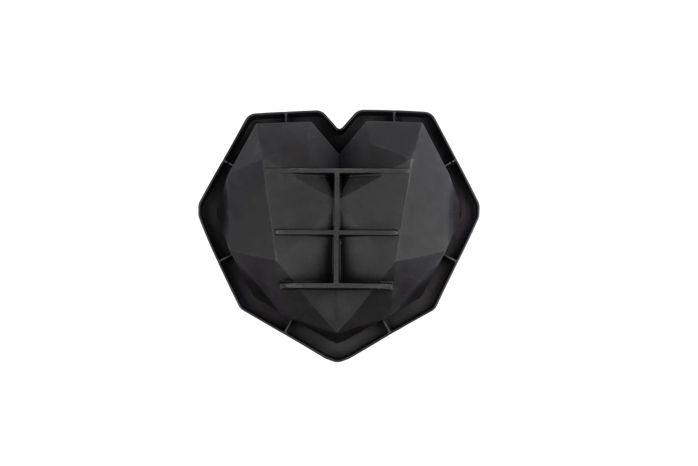 Sallys 3D Diamant-Herz Silikonbackform