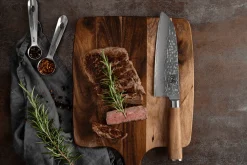 Sallys Duo Messer Set - Nakiri, Masuta, Santoku