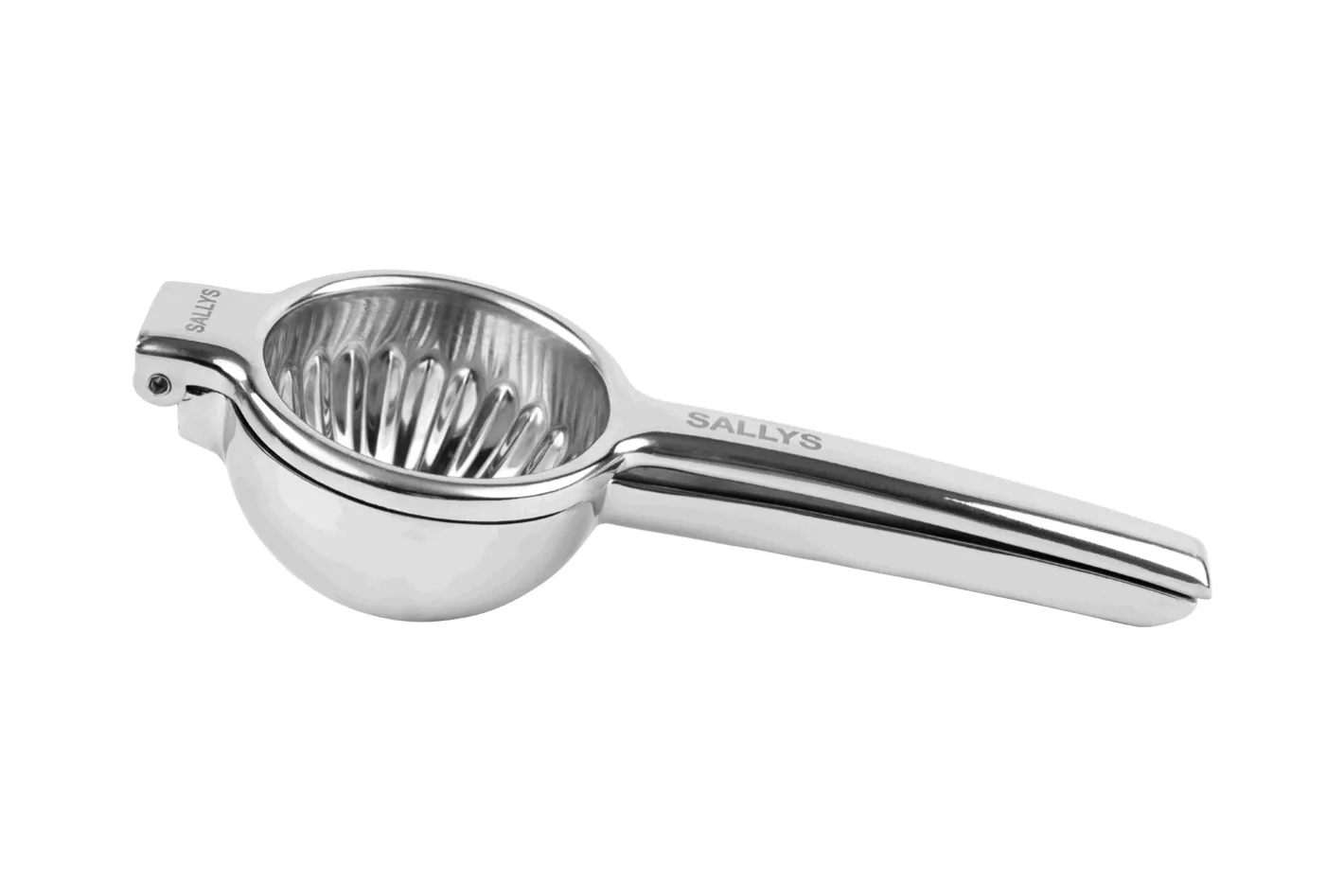 Sallys Edelstahl Zitruspresse all-in-one Presse