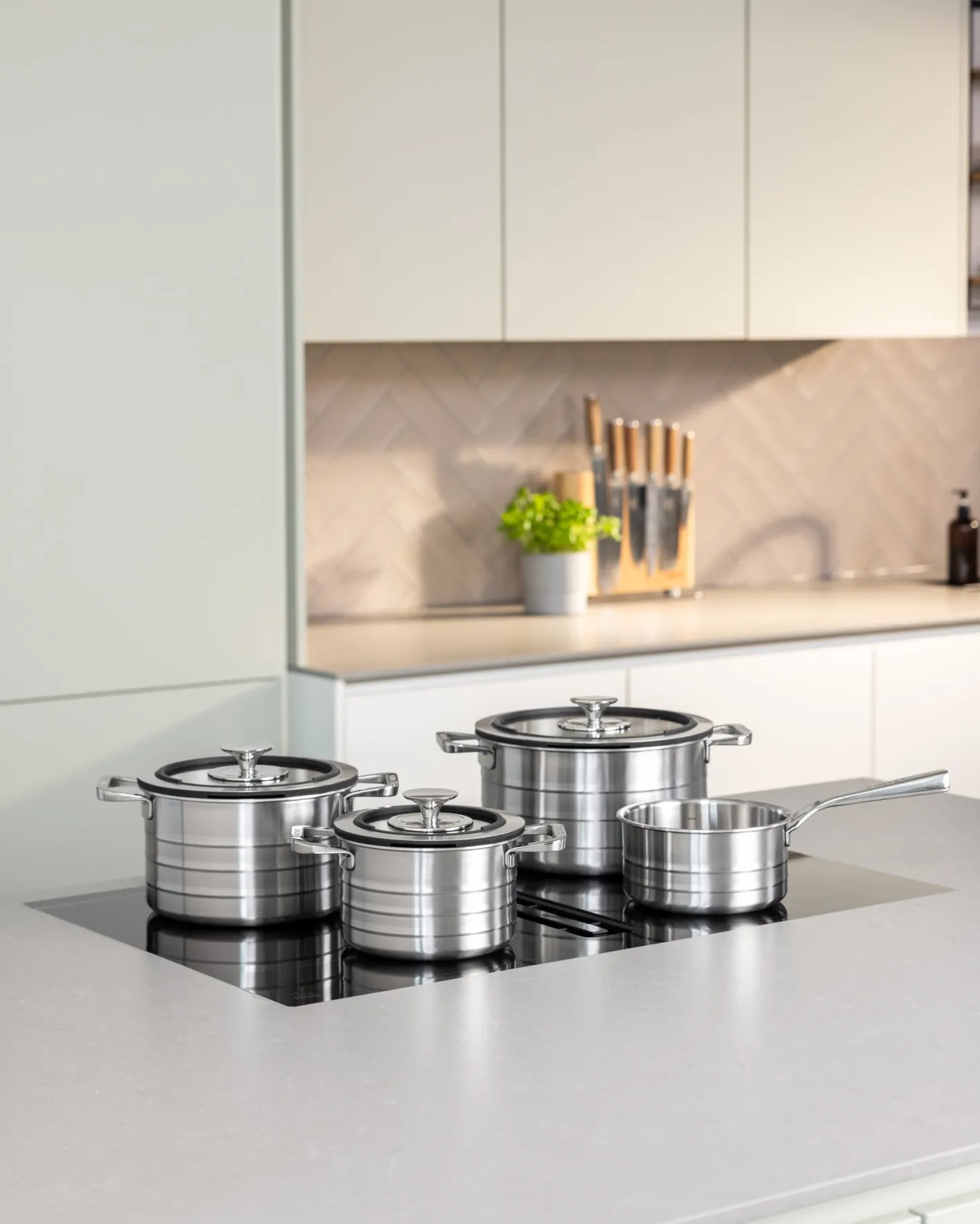 Sallys Edelstahlkochtöpfe "La Cucina"