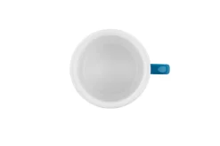 Sallys Emaille Tasse - groß gepunktet
