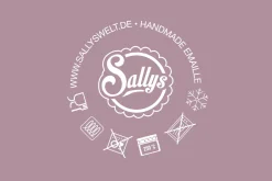 Sallys Emaille Tasse - klein