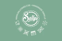 Sallys Emaille Tasse - klein
