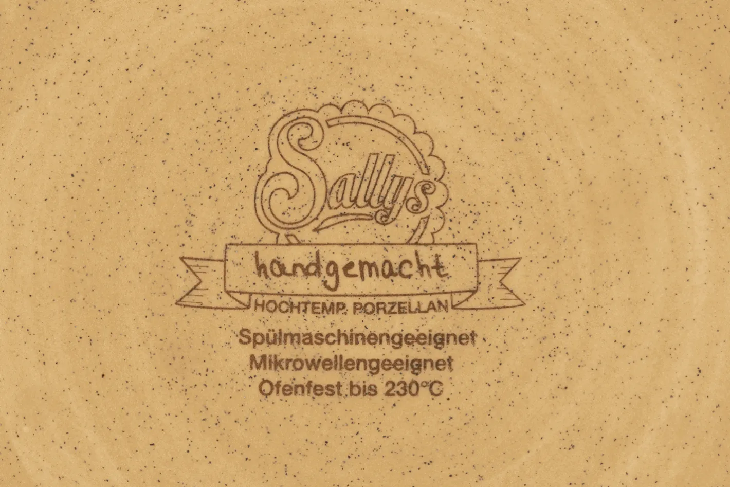 Sallys Hochtemperatur Porzellan Set "Mirrorglaze" - 10 teilig