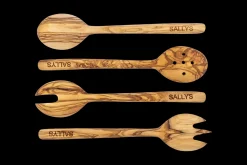 Sallys Holzbesteck 4-teilig