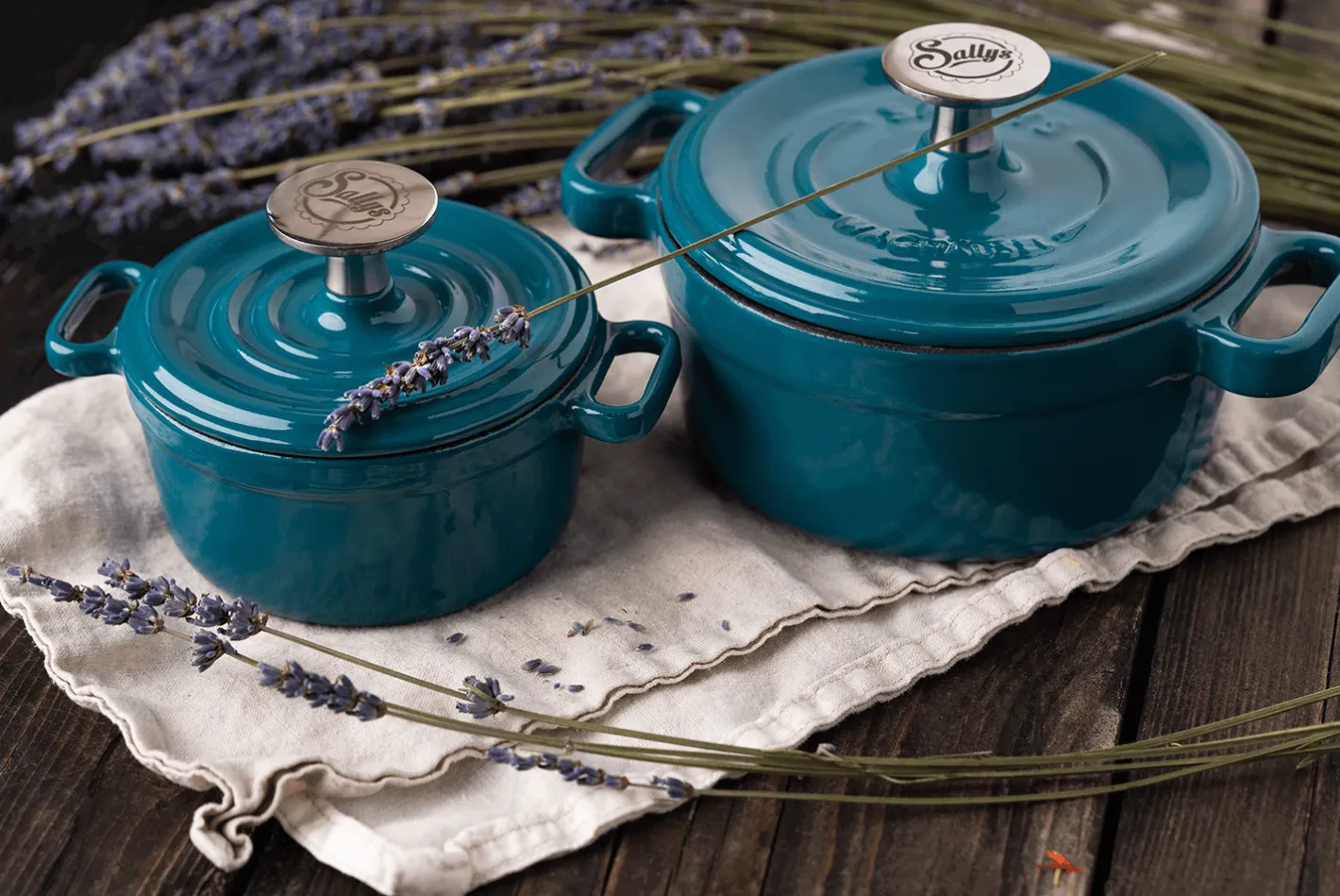 Sallys MINI GUSSEISEN-SERIE 5ER SET