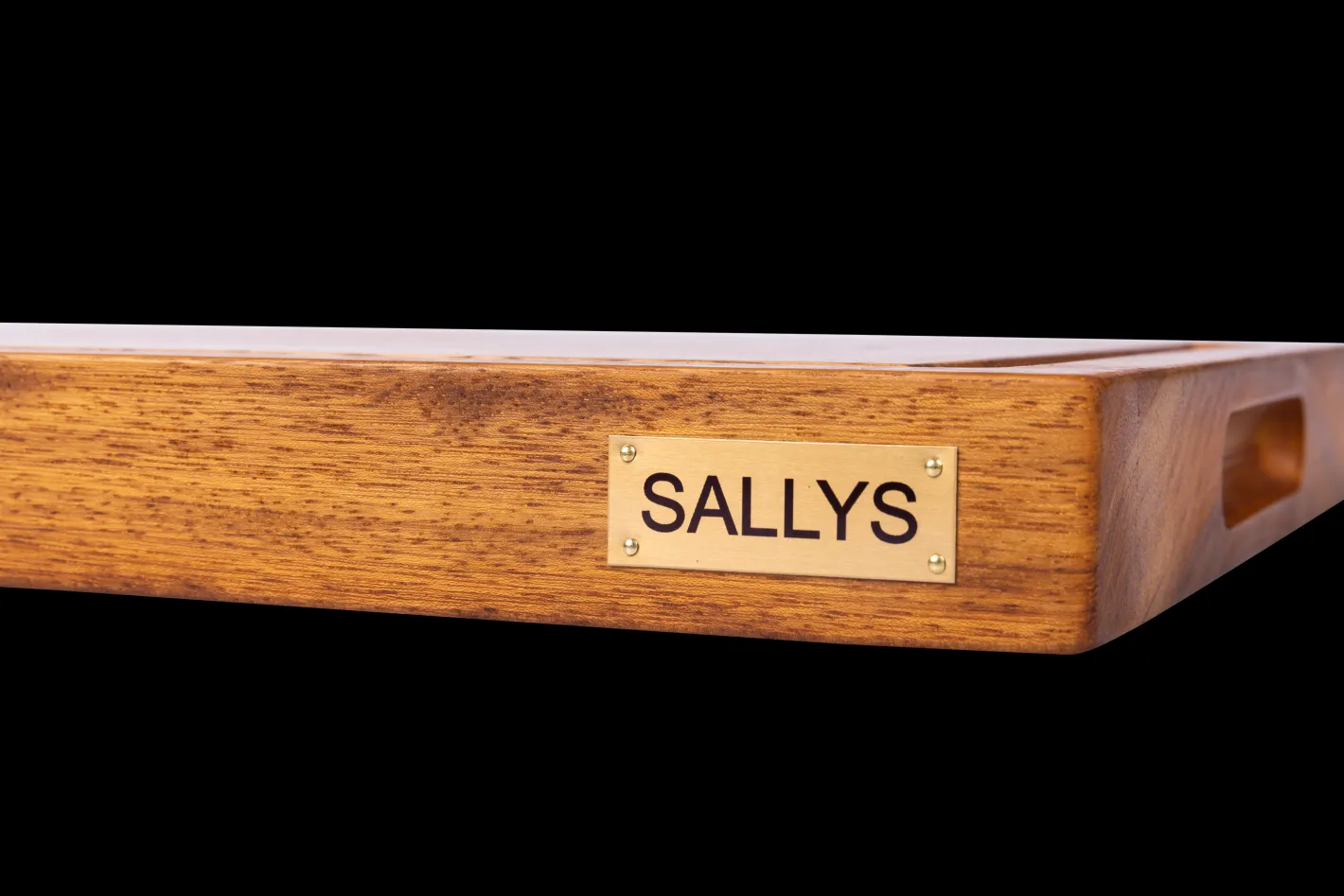 Sallys "Natur" Kambalaholz Schneidebrett (Nr.7)