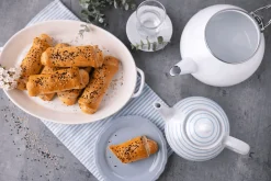 Sallys Porzellan Teekanne - obere Kanne