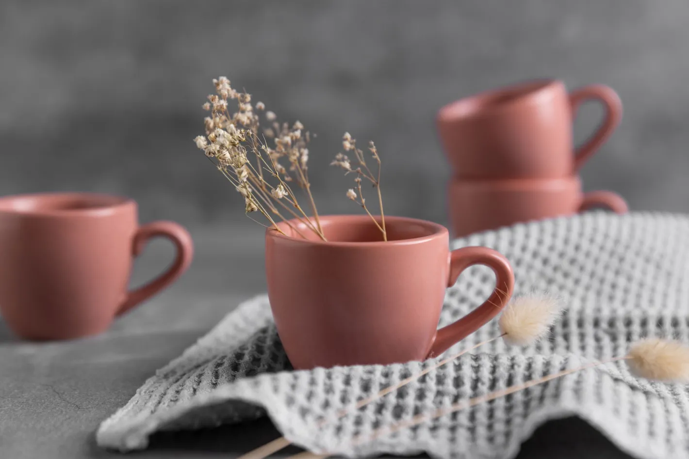 Sallys Silky Glaze Porzellan Espressotassen - 4er Set