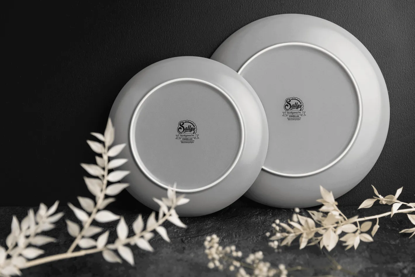 Sallys Silky Glaze Porzellan Geschirr-Set