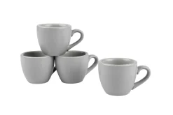 Sallys Silky Glaze Porzellan Espressotassen - 4er Set