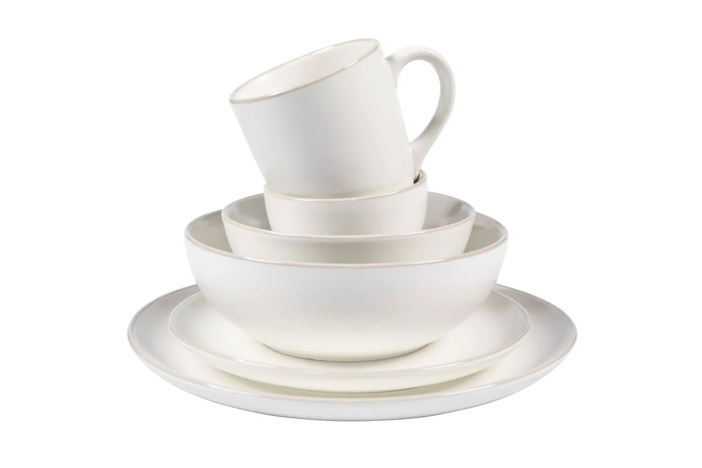 Sallys Silky Glaze Porzellan Geschirr-Set