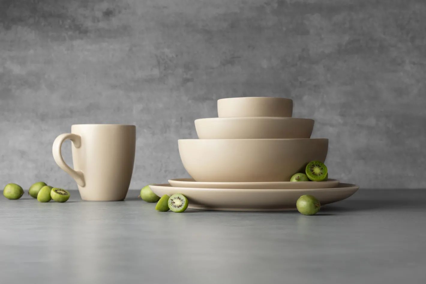 Sallys Silky Glaze Porzellan Geschirr-Set