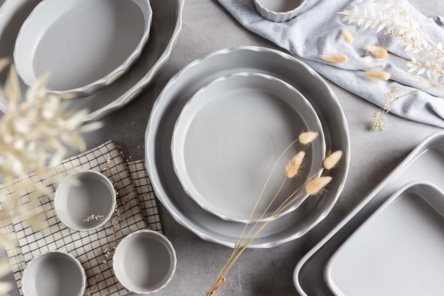 Sallys Stoneware Ofenform Set rund