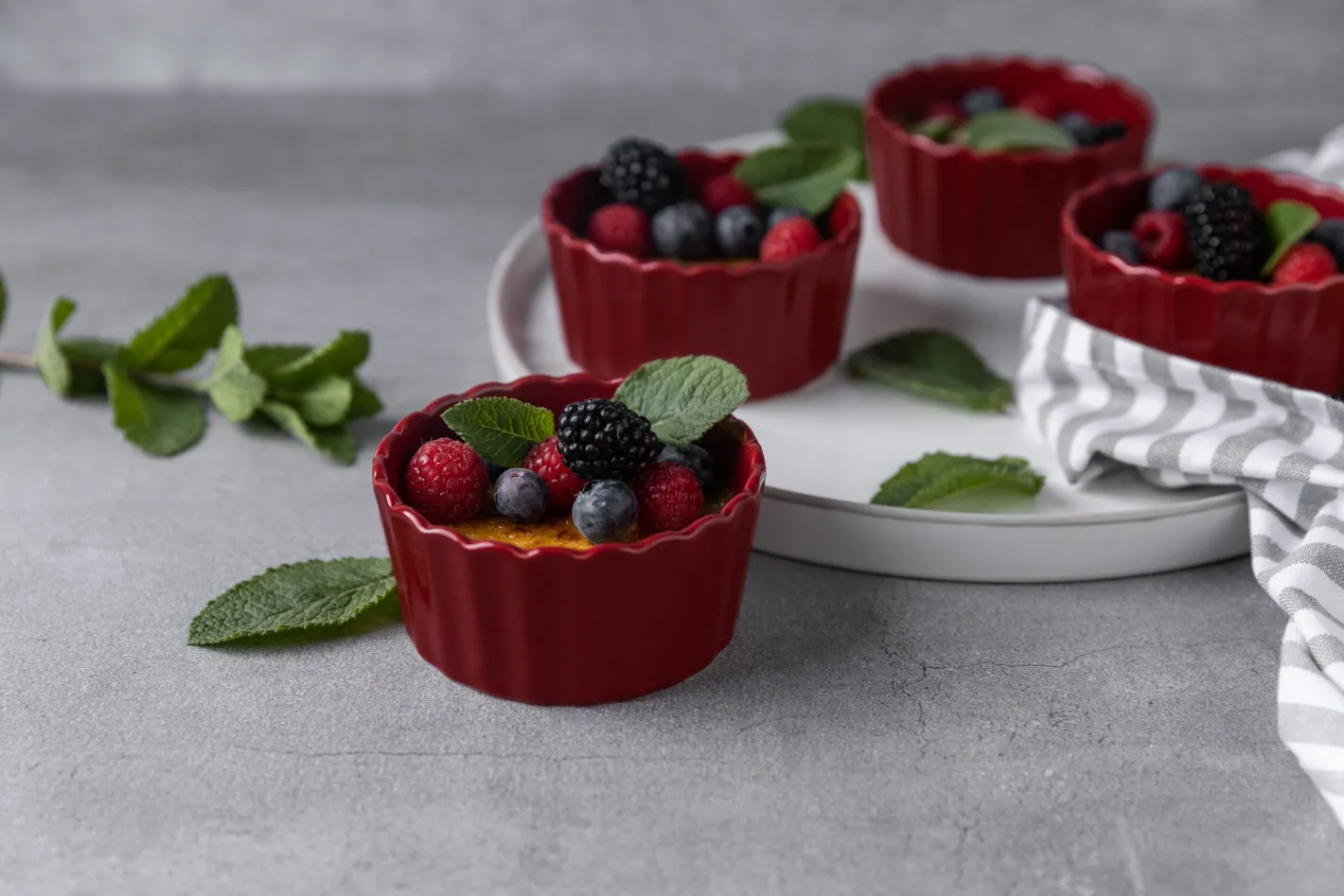 Sallys Stoneware Ofenform Set rund