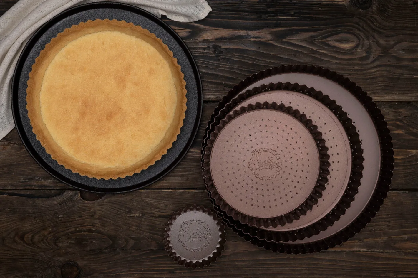 Sallys Tarteformen Set - alle Größen