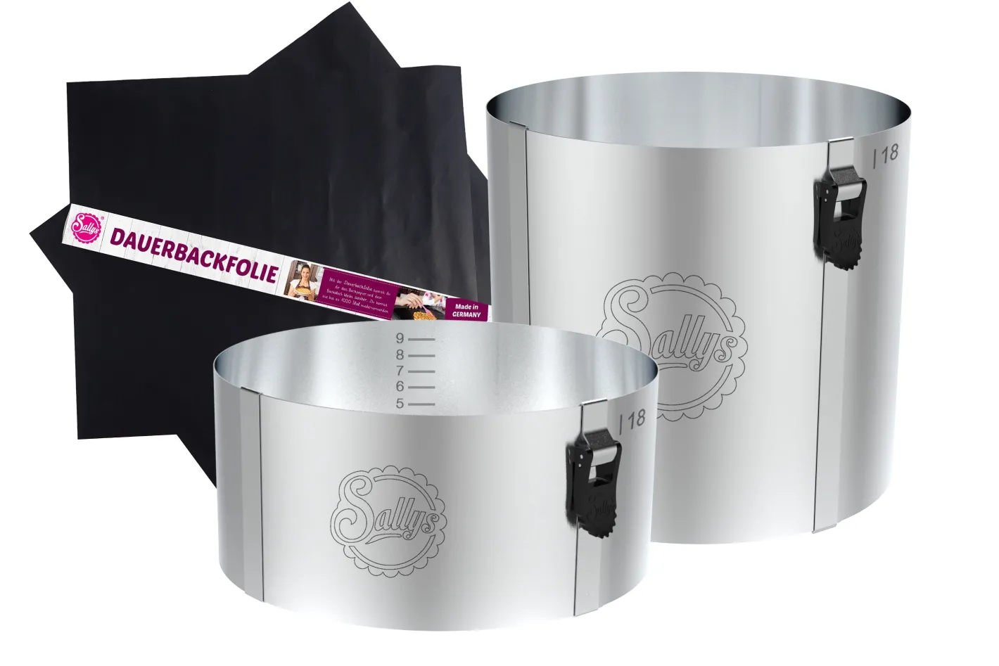 Sallys Tortenring V2 Duo-Set