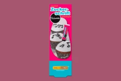 Sallys Zuckerschrift - schwarz